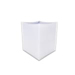 Essentials Collection Wastebasket 8.6 Quart, Snow